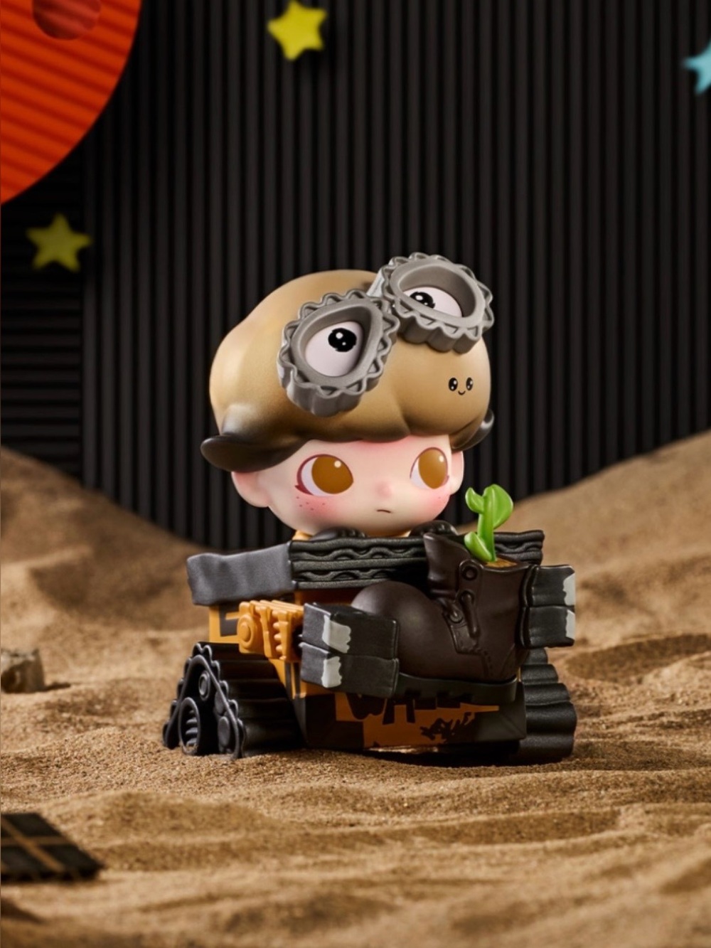 PopMart Dimoo World x Pixar Series Figurine Wall E